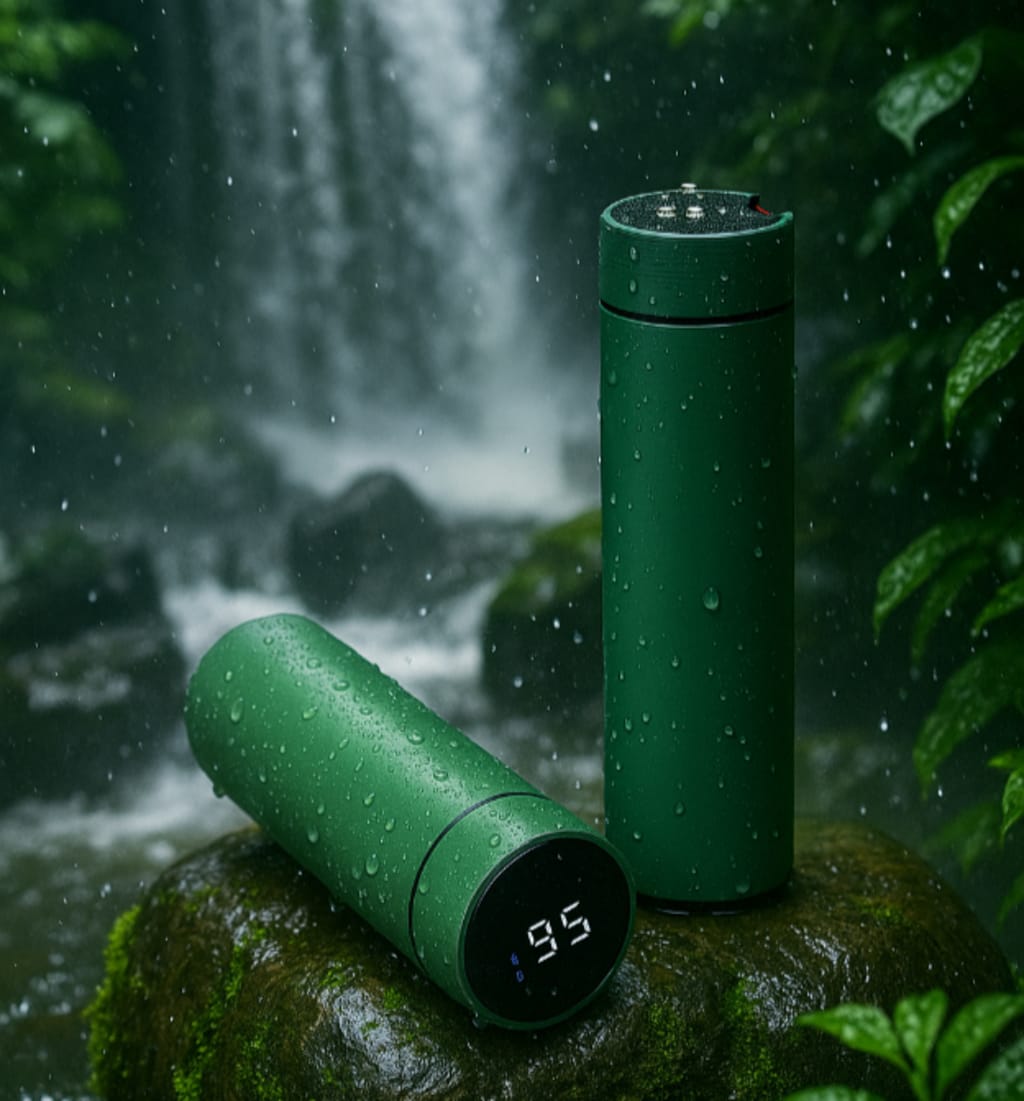 digitalFresh Smart Water Bottle with Digital Display